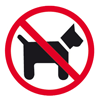 proibido animais